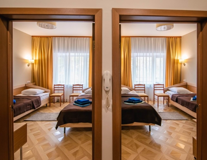 Стандарт 2-местный блочного типа (2-комн) - Санаторий «Парус» Бердск