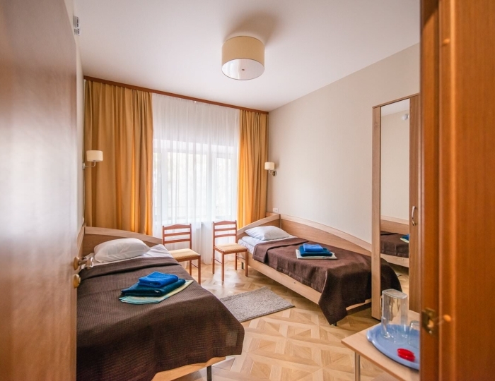 Стандарт 2-местный блочного типа (2-комн) - Санаторий «Парус» Бердск